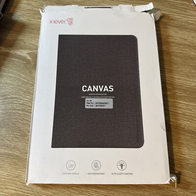 Canvas Shockproof Imported Vintage Leather Case Cover For iPad 10.2 Pro 10.5 New