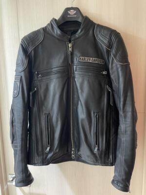 Harley-Davidson Jacket Single Riders Black Leather size S