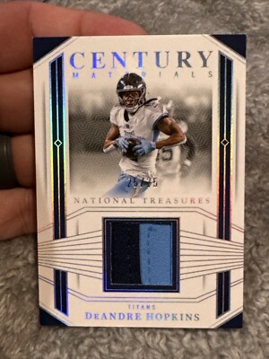 2023 National Treasures Century Materials Deandre Hopkins 25/25 Titans