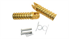 CNC Fussrasten Dax Monkey gold für Honda Skyteam dirtbike u.a. new Design