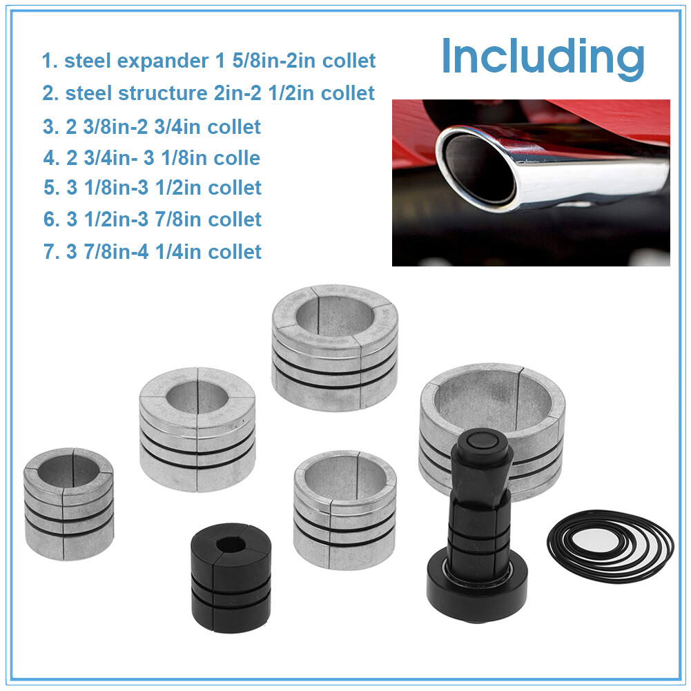 Exhaust Pipe Stretcher Expander Tool Kit Stretching Tools 15/8' to 4