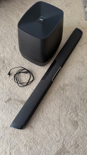 polk magnifi max sound bar and sub