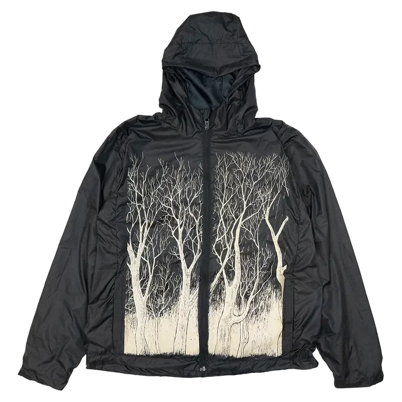 HOT!! Radio-Head Bad Woods Black Windbreaker Remake Jacket - Image 2 of 4