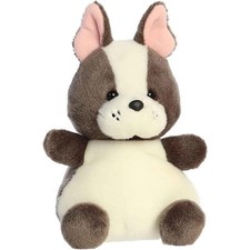 Aurora World Plush - Party Sized Palm Pals - BEAU FRENCH BULLDOG Medium 8 inch
