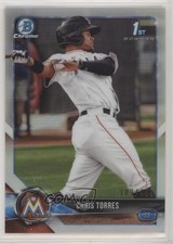 2018 Bowman Chrome Prospects Refractor /499 Christopher Torres Chris #BCP207 j2c