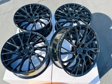 4 NEW 19" Black Rims 19X8 Wheels Fits: Lexus RC200T RC300 RC350 RC Turbo RC200