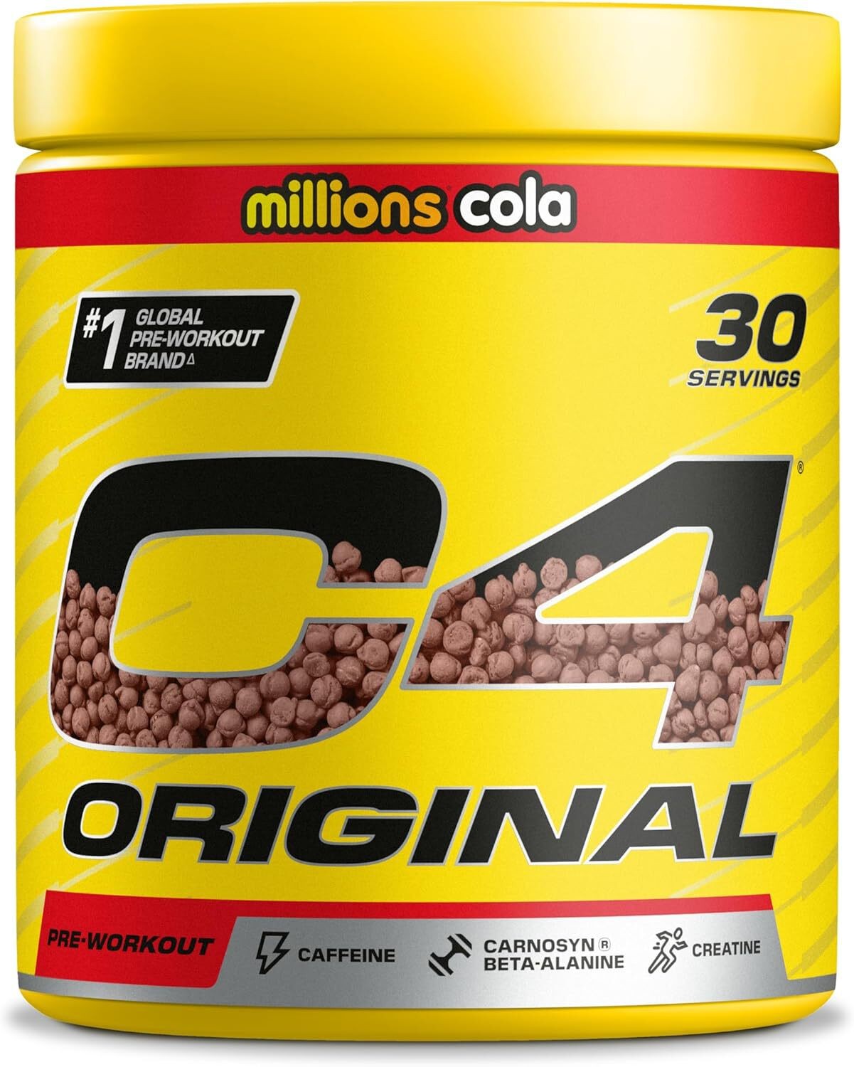Cellucor C4 Original Pre-Workout 198 g – Millions Cola Flavour (30 Servings)