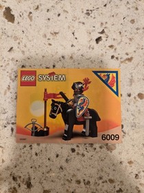 Used-LEGO Castle: Black Knight (6009) With Instructions