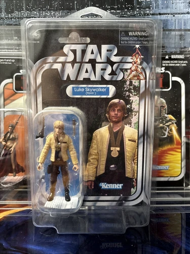 Star Wars The Vintage Collection Luke Skywalker Yavin W/Case