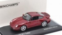 Minichamps 1:43 Porsche 911 (993) Turbo Year 1995 Red Metallic
