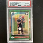 2024 Panini Donruss Optic Rated Rookie Michael Penix Jr. #279 Green Hyper PSA 10