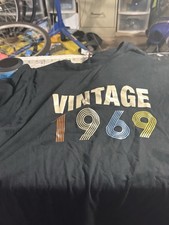 Port  Company Vintage 1969 T-shirt Celebrating A 56th Birthday Distressed Retro