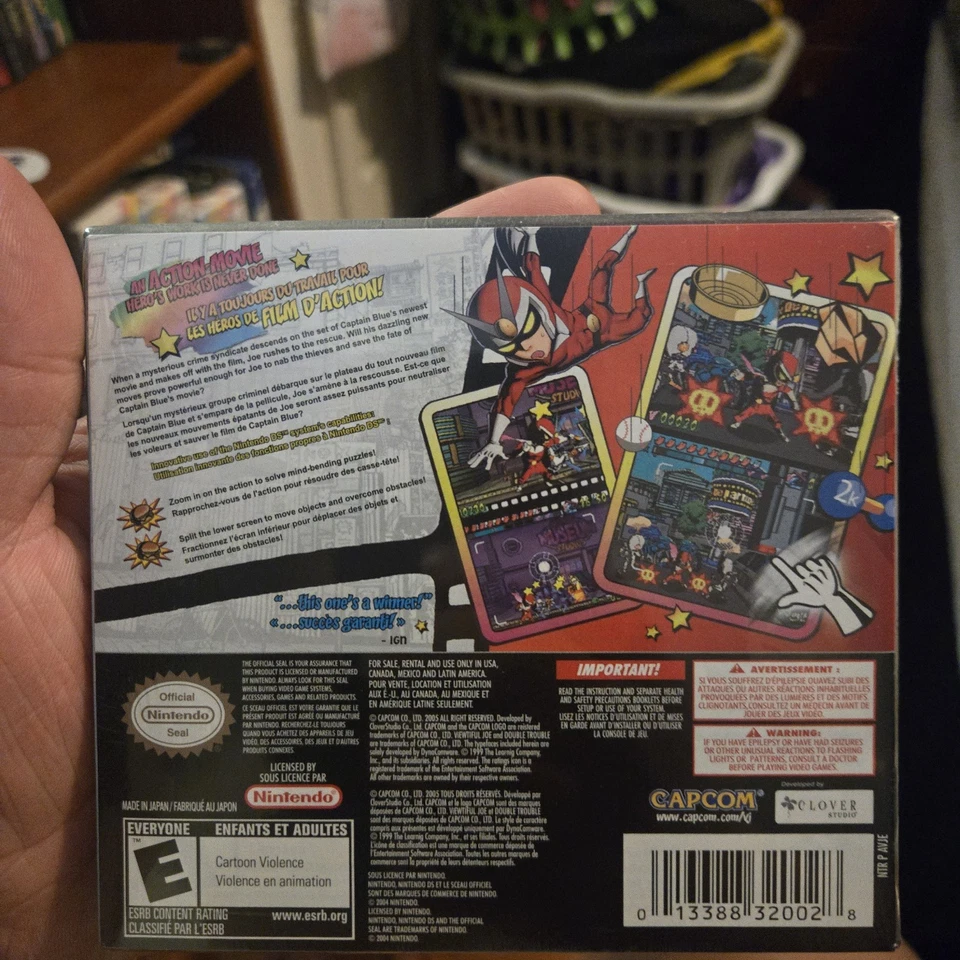 Viewtiful Joe: Double Trouble (Nintendo DS, 2005). Capcom Authentic Rare Sealed - Image 3 of 4
