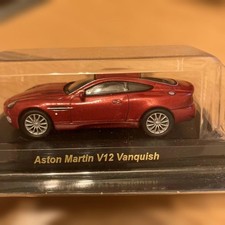 Kyosho 1/43 Aston Martin V12 Vanquish Red Diecast Model Car, Unused, #6424