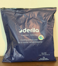 Derila Cooling Pillow Cover Ergo Edition 21.26 x 14.17 x 4.7 Blue Pillowcase New