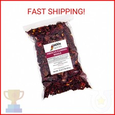 1lb Dried Whole Hibiscus Flowers and Petals, Flor de Jamaica, Sorrel Flower, Zob