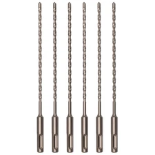 3/16" Concrete Drill Bit 8" Length with SDS plus Shank, 3/16 Inch Mason
