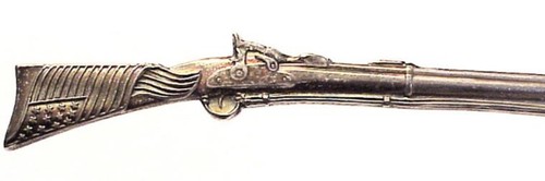 .45-70 SPRINGFIELD RIFLE Sterling Silver Spoon - Circa 1900