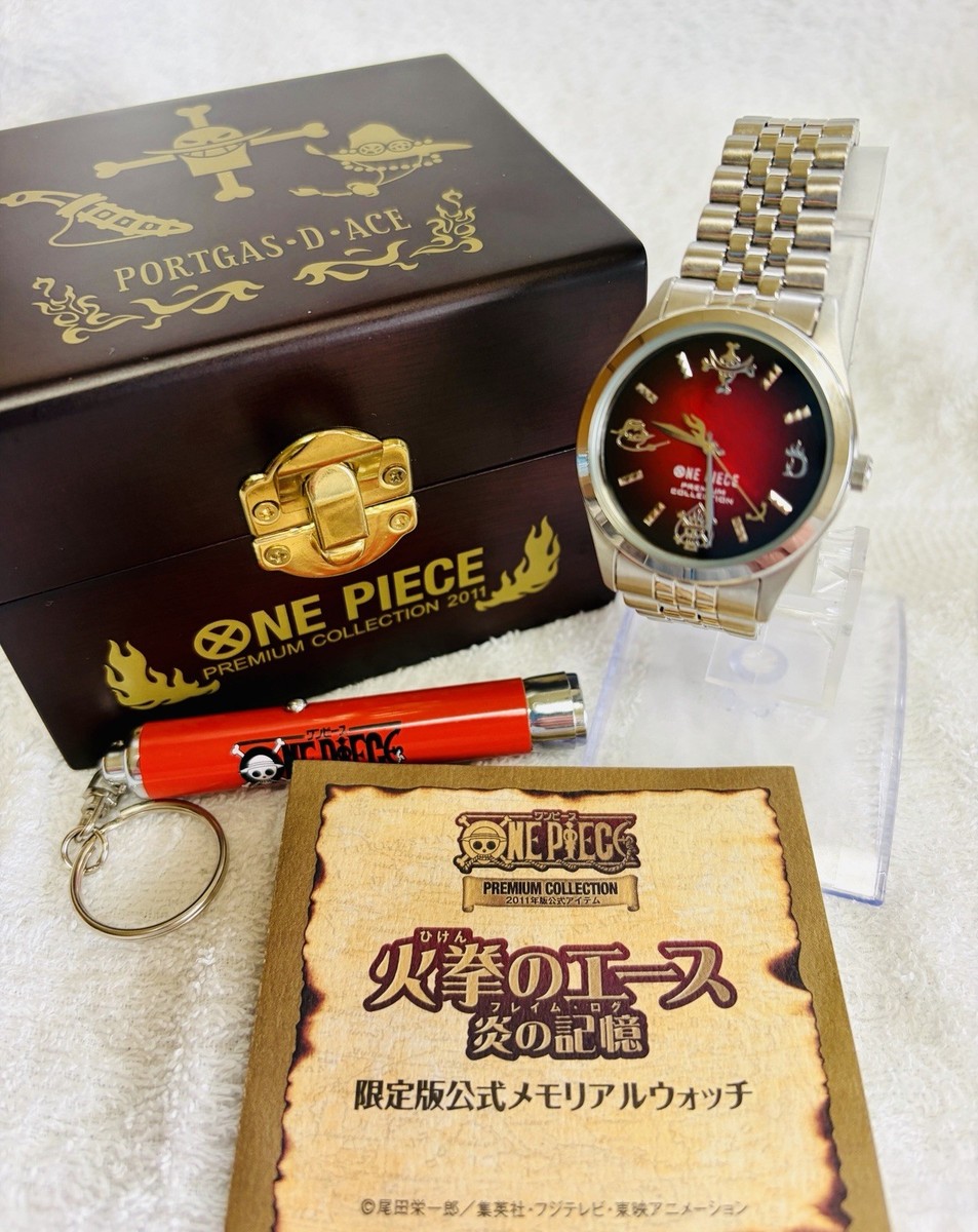 Seiko One Piece Fire Fist Ace 2011 Limited Working w/Box Japan