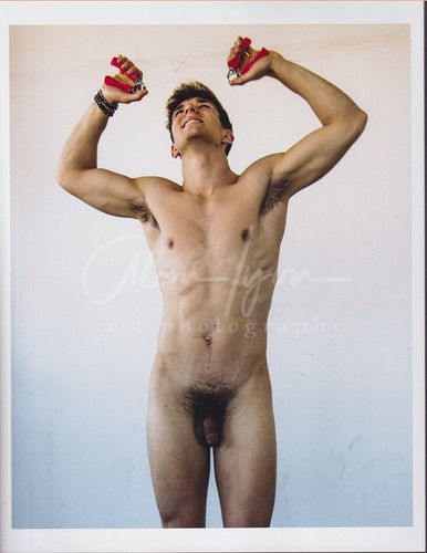 Alan Lyon Original Male Photo gay interest (22) EElvis red - Picture 2 of 2