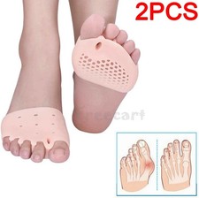 2Pcs Silicone Bunion Toe Corrector Orthotics Straighter Separator Pain Relief