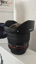 Walimex PRO 12mm f/2.8 Fish-eye Objektiv Vollformat Nikon F Mount OVP