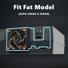 Fan Kit for Fat SCPH-3XXXX SCPH-5XXXX Fan Bracket with Cooling Fan Replace