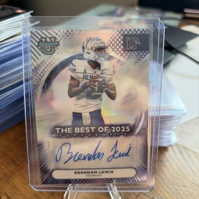 2025 Bowman University Best #BOA-BLE Brendon Lewis Best Of 2025 Autographs