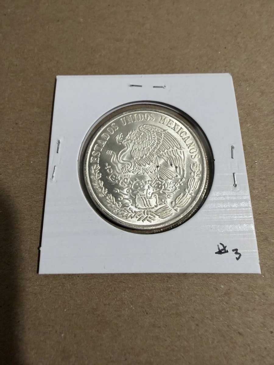 Silver 100 Pesos Denomination 1977 Mexican Coins (1905-Now) for