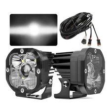 Colight Designs Squadron Sport LED Pair Driving/Combo Lights Kit w/ Wire Harness