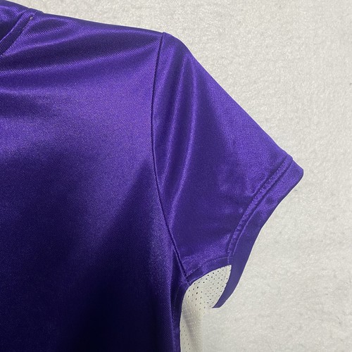 Minnesota Vikings Women's Purple NFL Football Jersey V-Neck Studded Size Medium - Picture 12 of 14