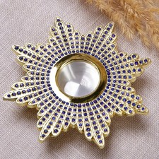 Orthodox Reliquary Monstrance Gold Plated Screwed 76mm Relics Religious Gifts