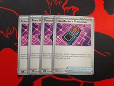 4x Team Rocket's Transceiver 178/182 x4 - Destined Rivals - Pokemon - Playset