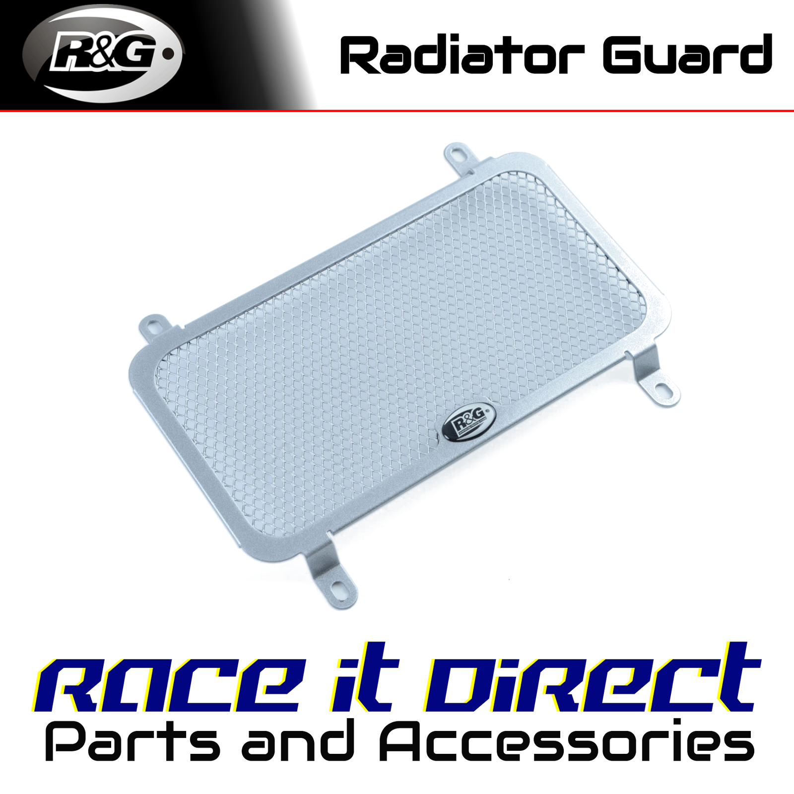 Aluminium Radiator Guard for Kawasaki Ninja 300 2012-2020 Titanium R&G