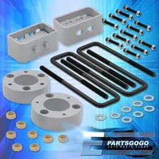 For 04-20 Ford F150 2WD 4WD Silver 3" Front 3" Rear Suspension Leveling Lift Kit