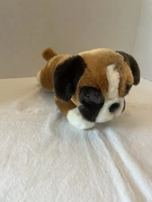 Boxer Plush Keel Toys Signature Cuddle Puppy Dog Brown Cream SD2456