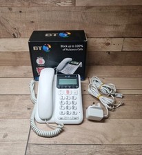 BT Decor 2600 Premium Corded Phone with Call Blocking | Boxed | Used