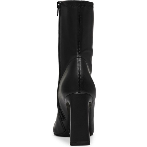Wild Pair Womens Neptunnep Black Solid Ankle Boots 10.5 Medium (B,M) BHFO 9080 - Picture 3 of 3