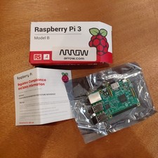 Raspberry Pi 3 Model B Broadcom BCM2837, 1.4 GHz, 1 GB RAM Single-Board