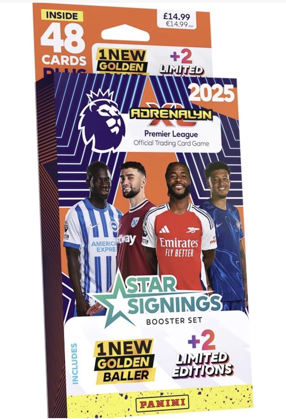 NEW - Premier League 2025 Adrenalyn XL Official  Box Damaged See Description