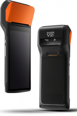 Sunmi V2 Pro POS Terminal | Thermodrucker | Android | Zustand: Gut