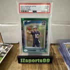 2024 Panini Donruss Optic - Rated Rookie Drake Maye #229 Green Hyper Prizm (RC)