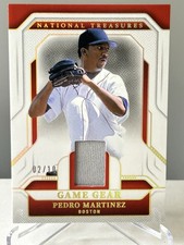 2025 Panini National Treasures Baseball - Pedro Martinez Game Gear /10 #GGS-PM