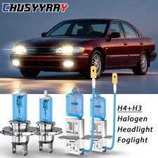 For Nissan Maxima 2000 2001 6000k Led Headlight Fog Lights Bulbs Combo Kit 4pc