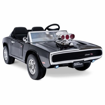 Fast & Furious Dodge Charger 12V Kids Ride on Car Battery Powered