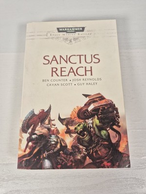 Warhammer 40k Sanctus Reach Space Marine Battles Novel Black Library Paperback 