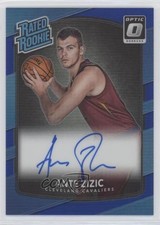 2017 Donruss Optic Rated Rookie Blue Prizm Signatures 20/49 Ante Zizic Auto fm0