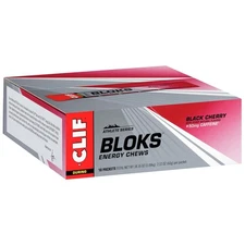 Clif SHOT Bloks Energy Chews Box/18 Black Cherry