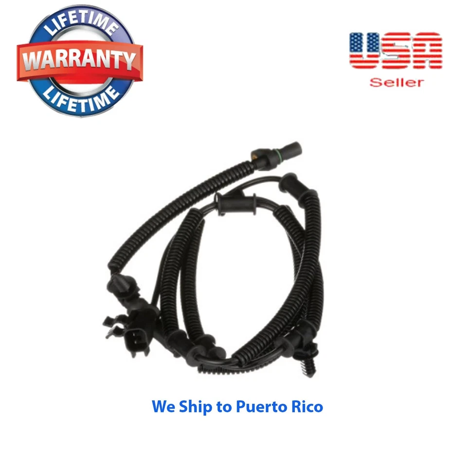 2 Sensor de velocidad ABS trasero derecho izquierdo + conectores aptos para CHRYSLER DODGE RAM C/V 12-20 Foto 3 de 4