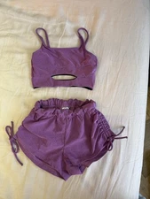 Five The Label Crop Top and Shorts Set Child Large